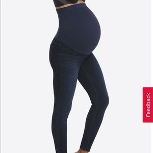Spanx Mama Ankle Jean-ish leggings (maternity)